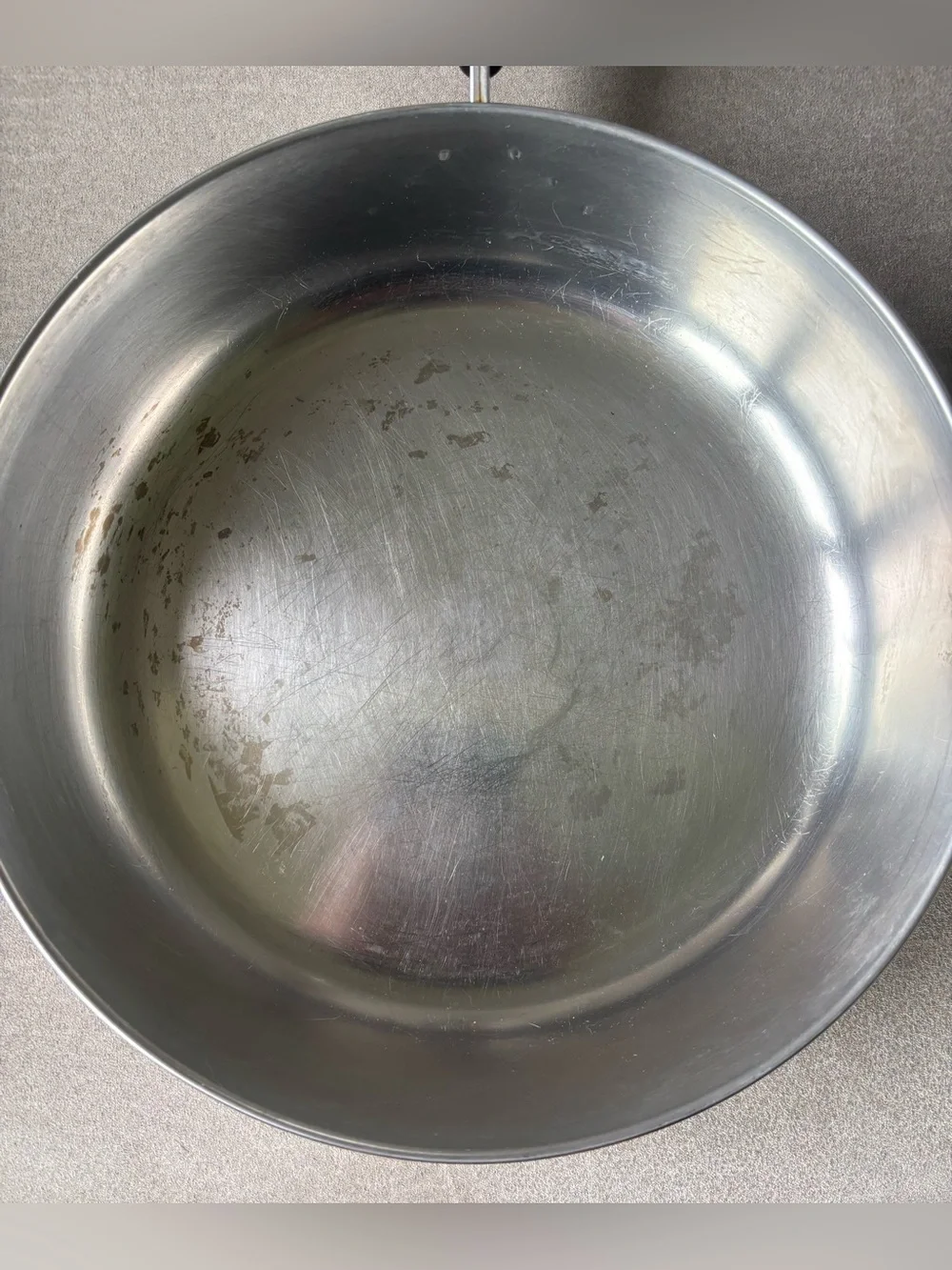 REVERE WARE 1801 Double Ring 10” Copper Bottom Skillet Frying Pan With Lid